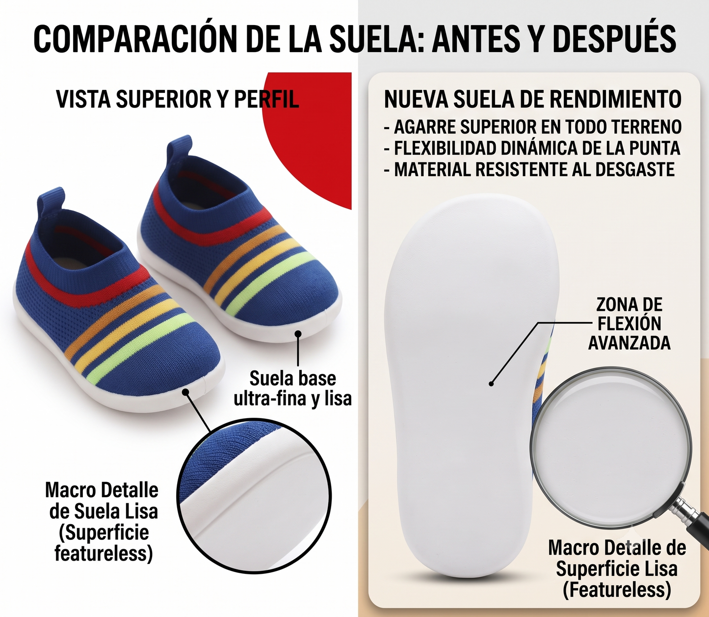 👣 Zapatos para Primeros Pasos de Bebé