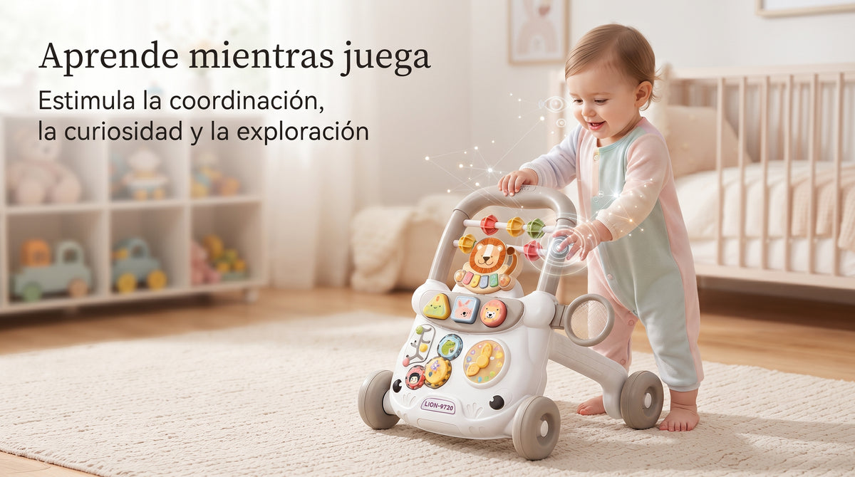 🚶 Andador Multifuncional para Bebé con Actividades