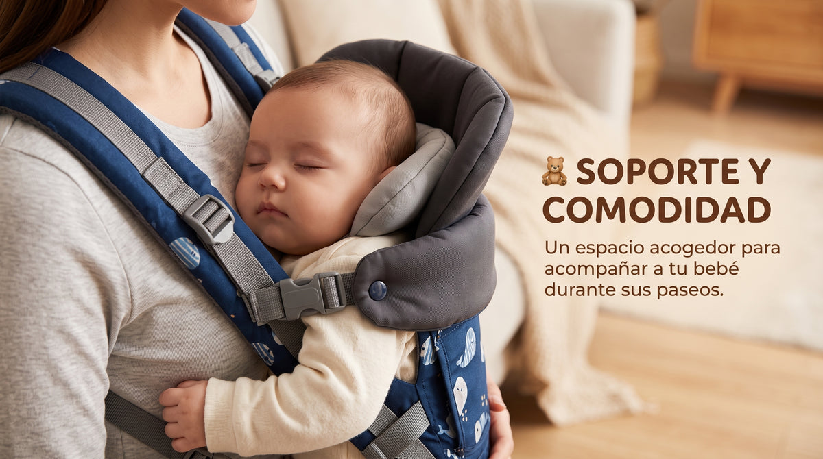 👶 CANGURO PORTABEBÉS ERGONÓMICO