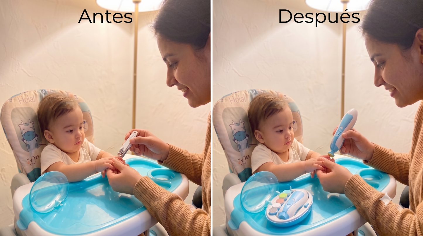 💅👶 Lima Eléctrica para Uñas de Bebé