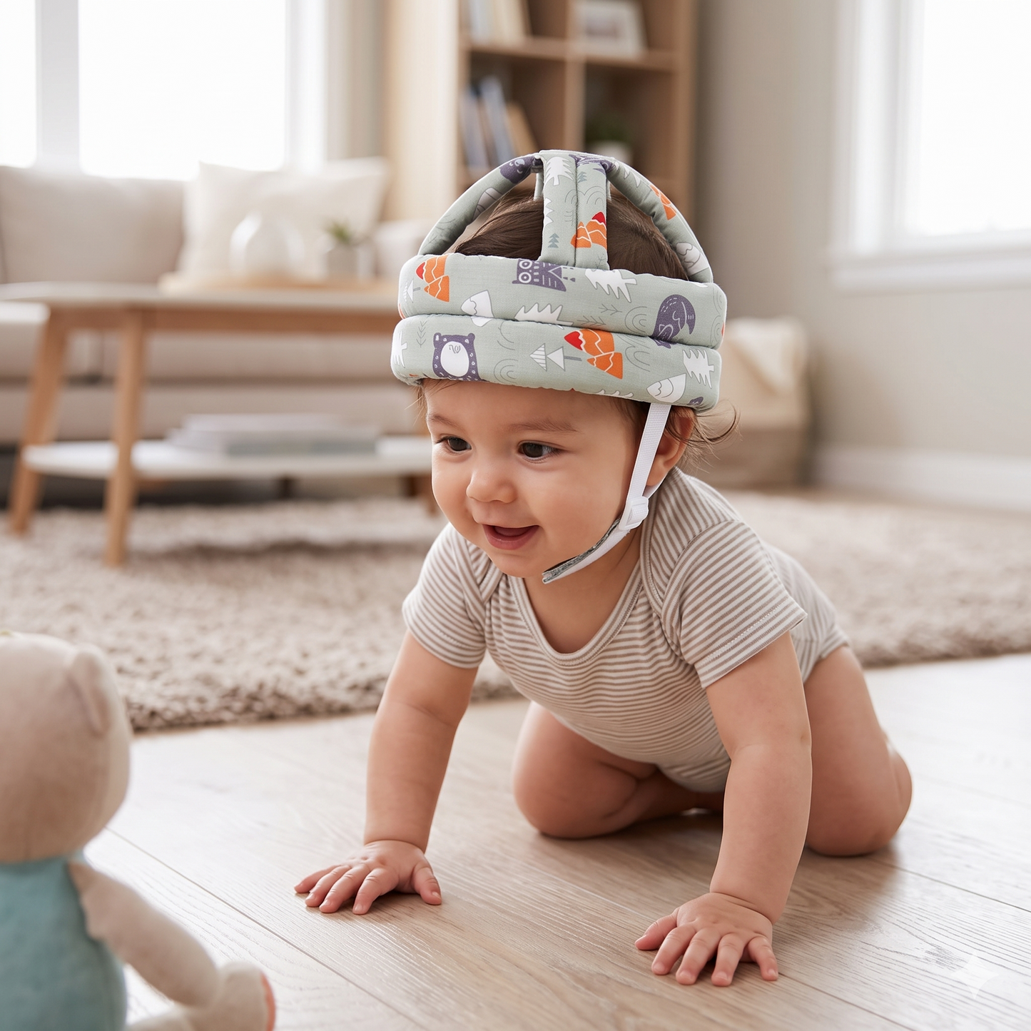 👶 Casco Protector Antigolpes para Bebé