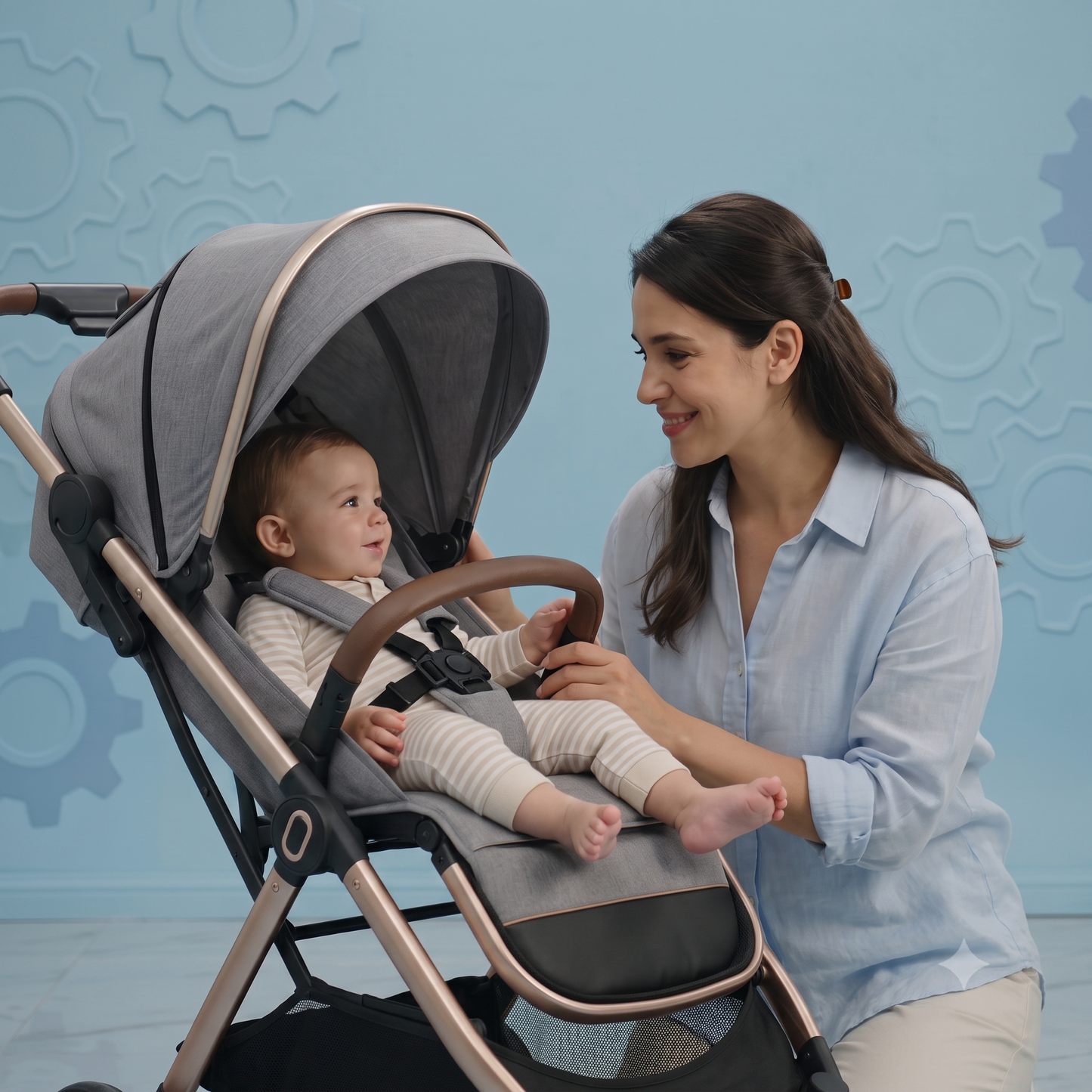 🚼 Coche para Bebé Ultra Compacto