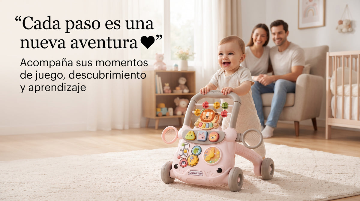 🚶 Andador Multifuncional para Bebé con Actividades