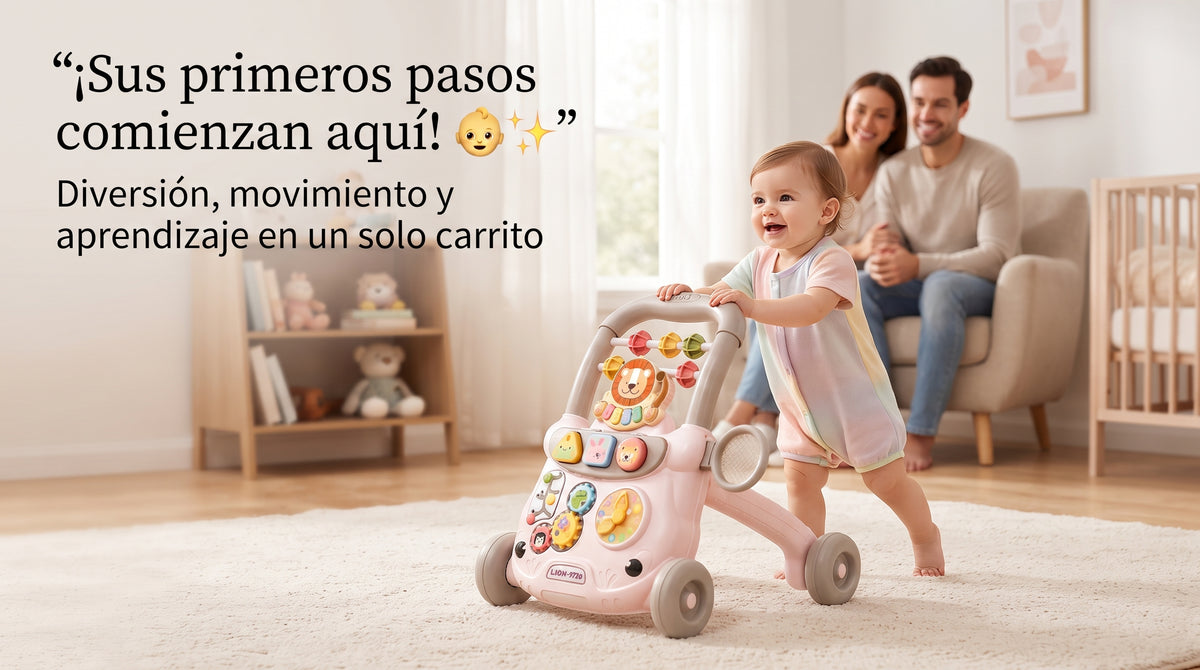 🚶 Andador Multifuncional para Bebé con Actividades