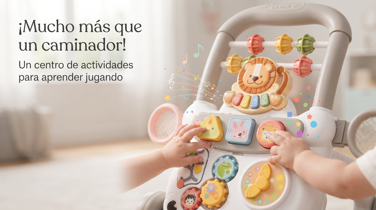 🚶 Andador Multifuncional para Bebé con Actividades
