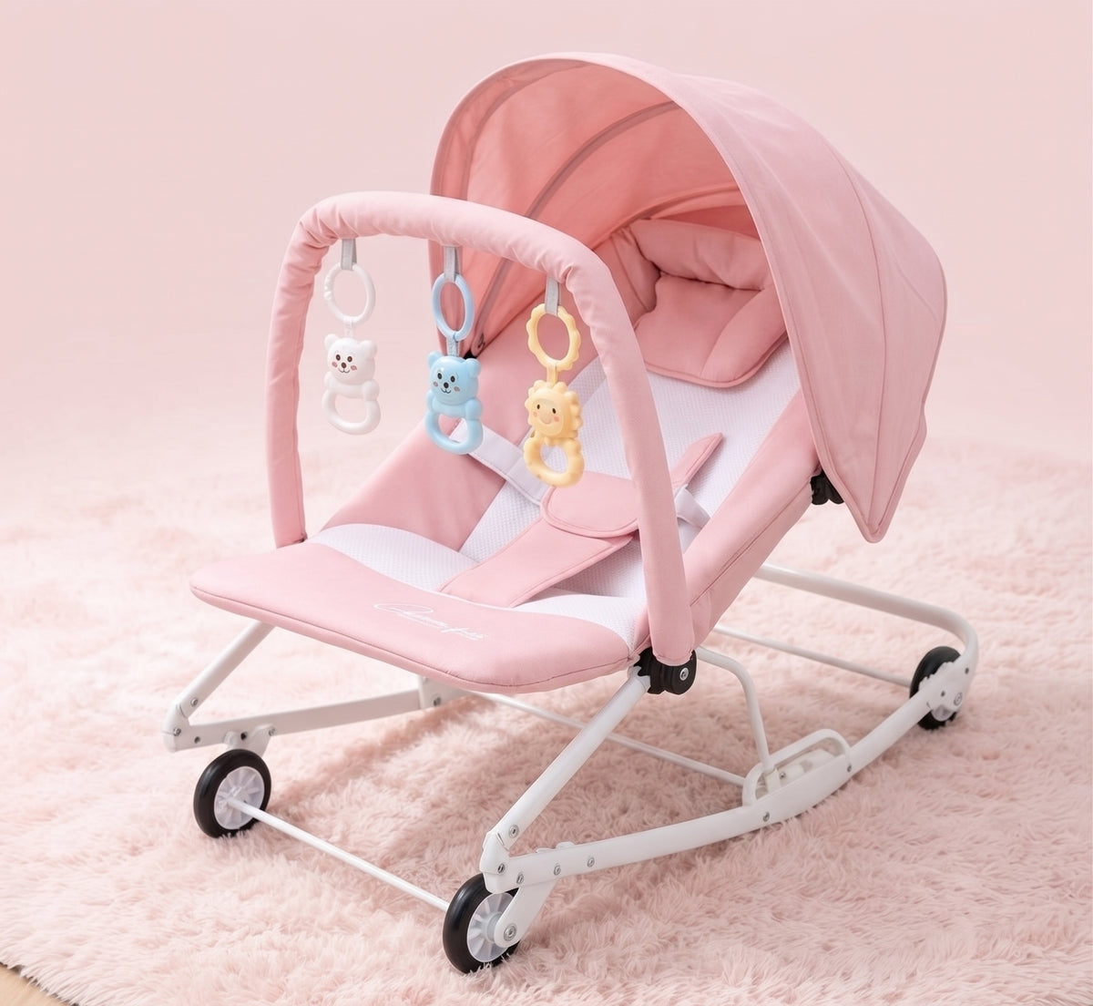 🔥 Silla Mecedora 3 en 1 para Bebé