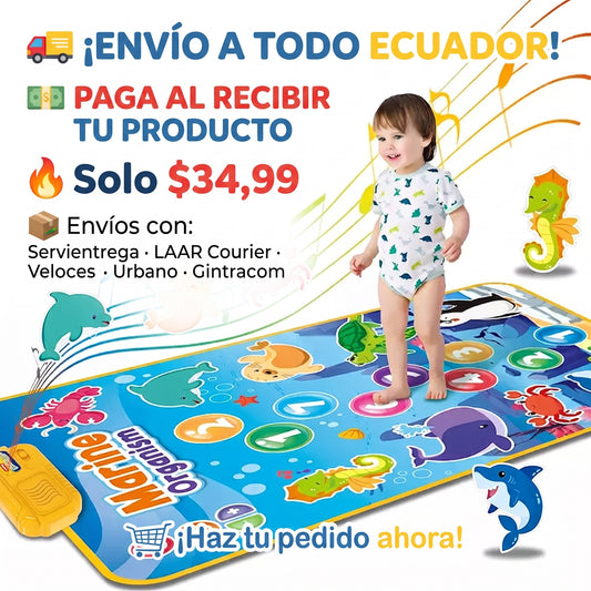 🎵 Alfombra Musical Interactiva para Bebé