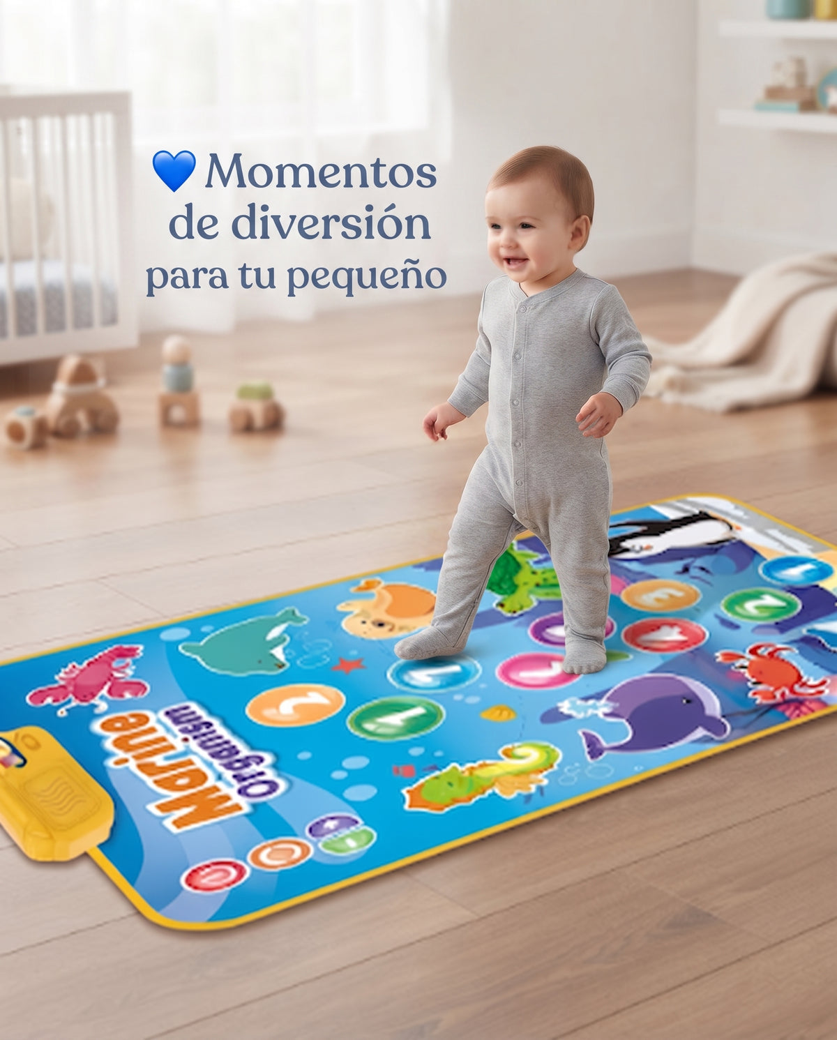 🎵 Alfombra Musical Interactiva para Bebé