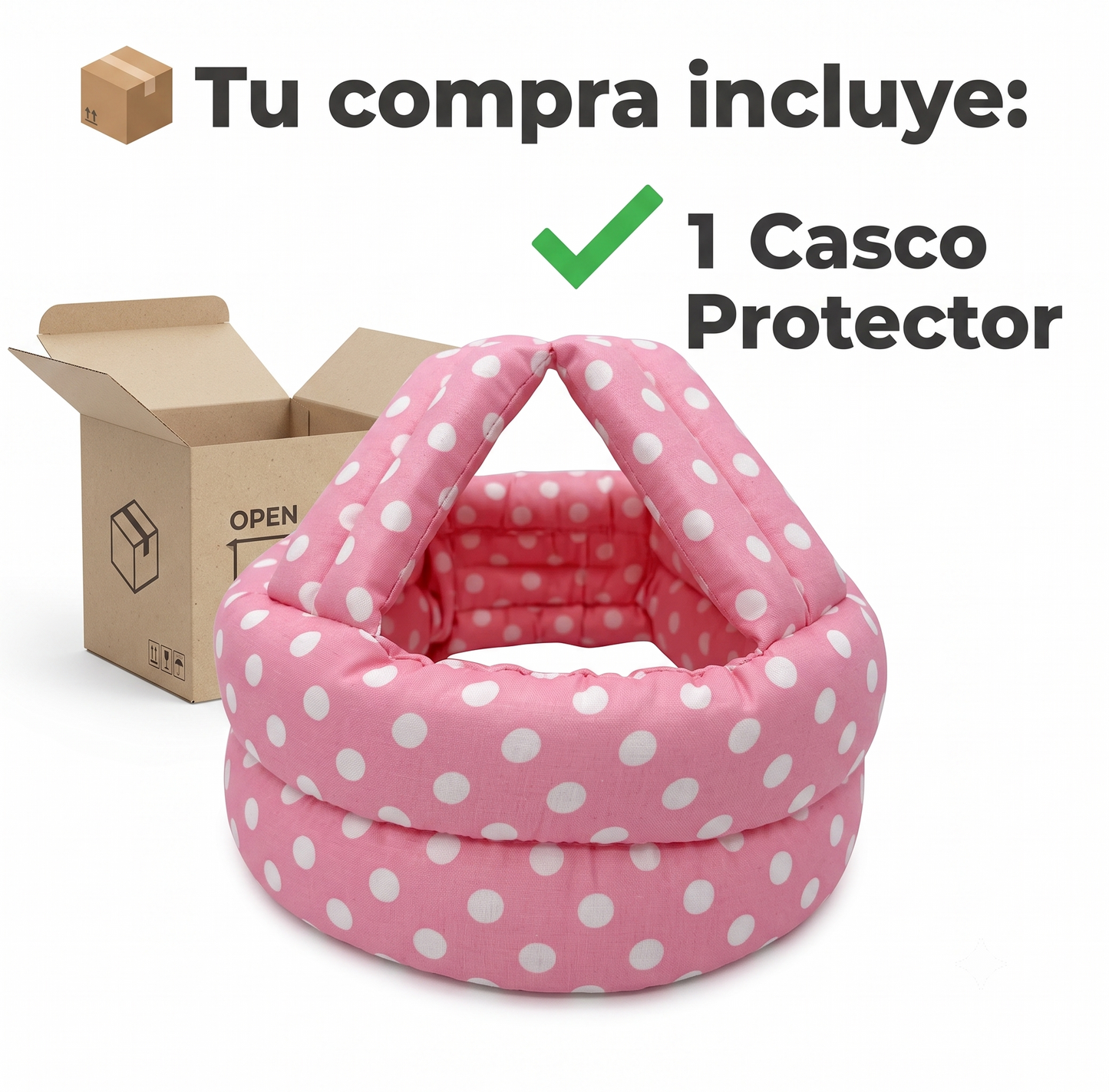 🛡️ Casco Protector Antigolpes para Bebés