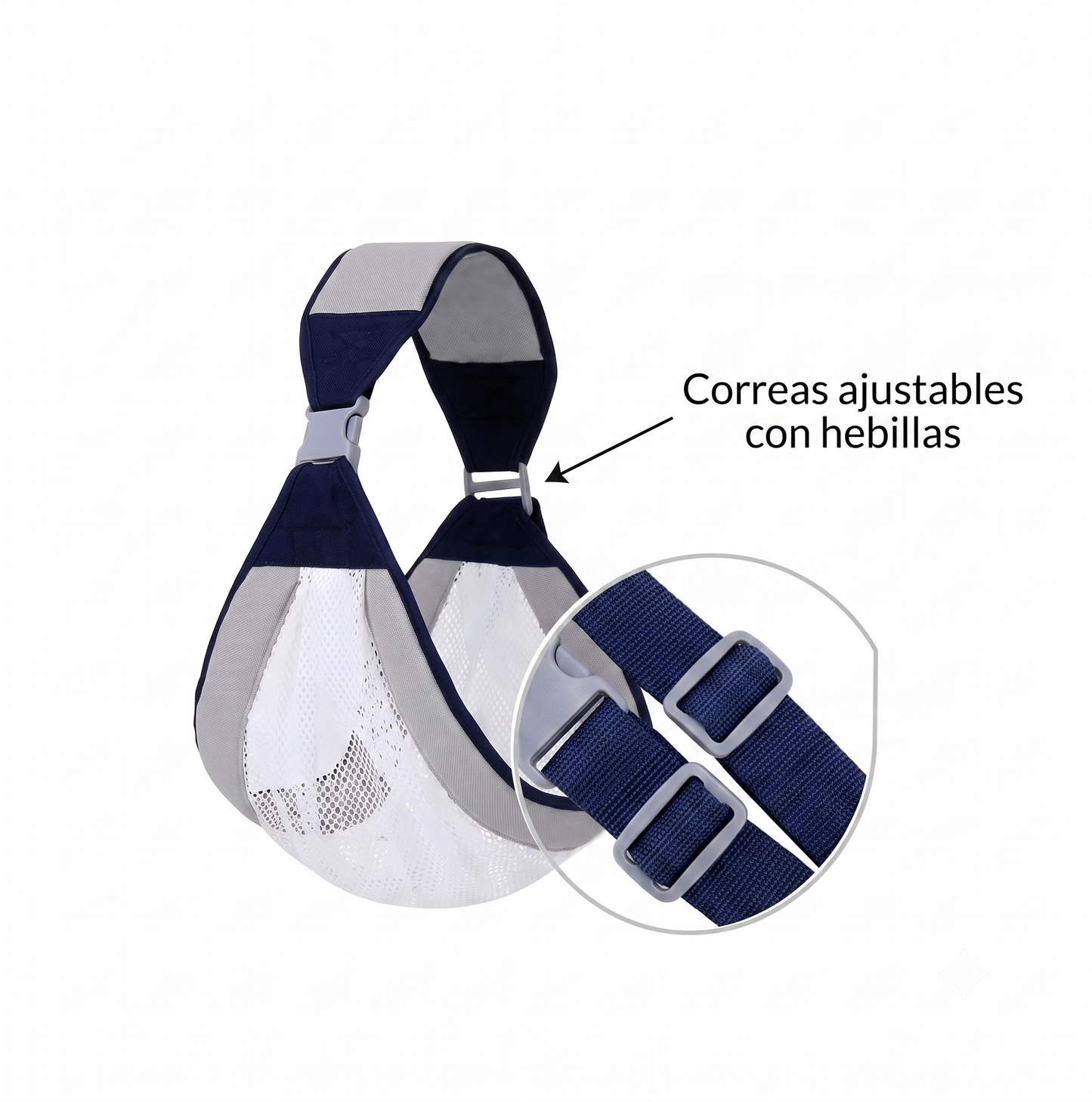👶 Canguro Ergonómico Porta Bebé Ajustable