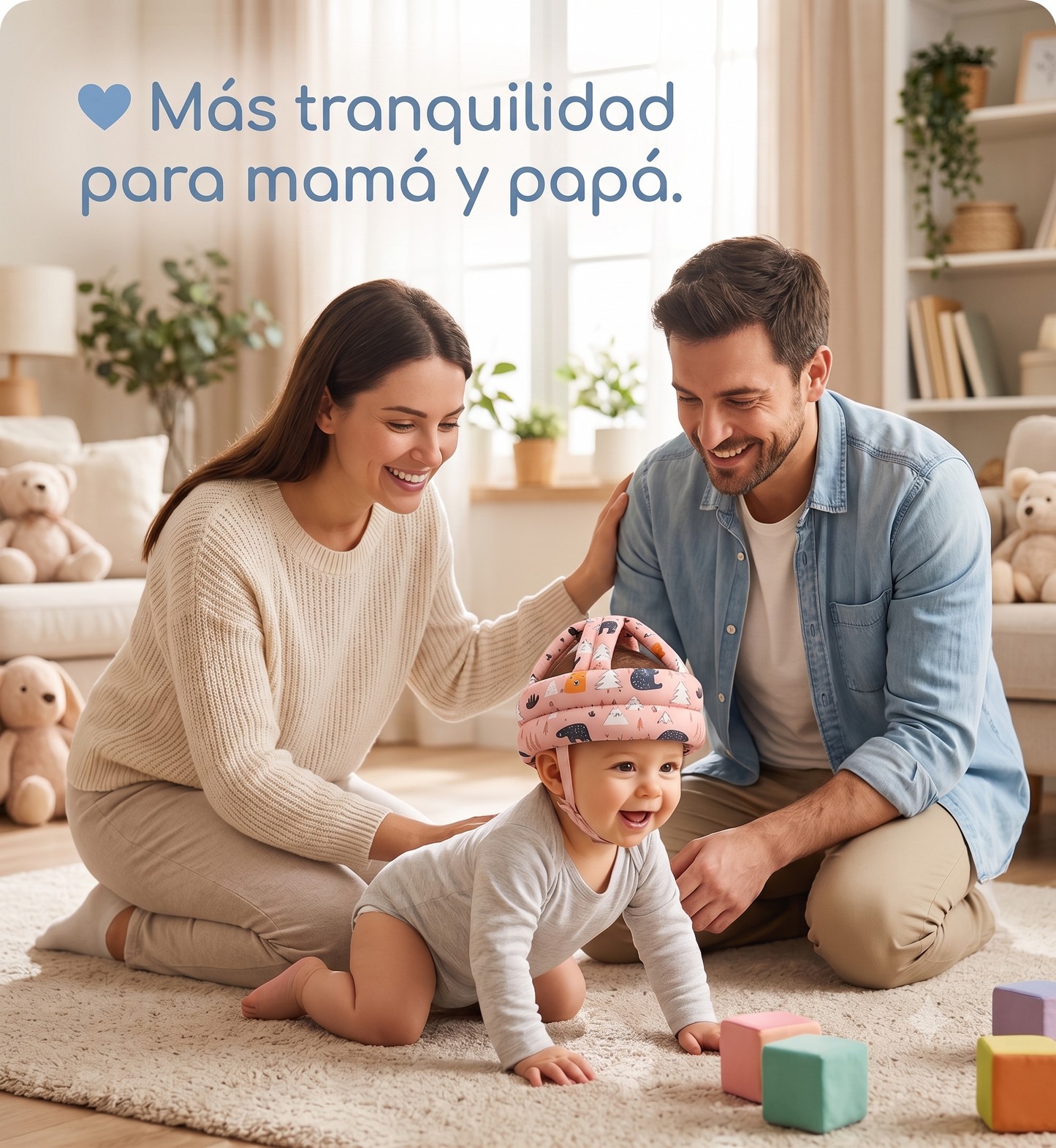 🛡️ Casco Protector Antigolpes para Bebés