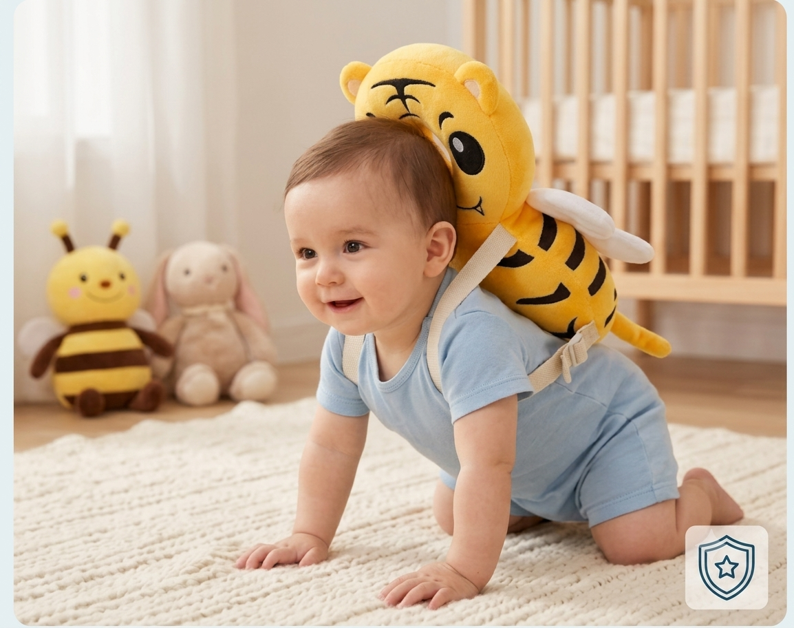 🛡️ Mochila Antigolpes para Bebés