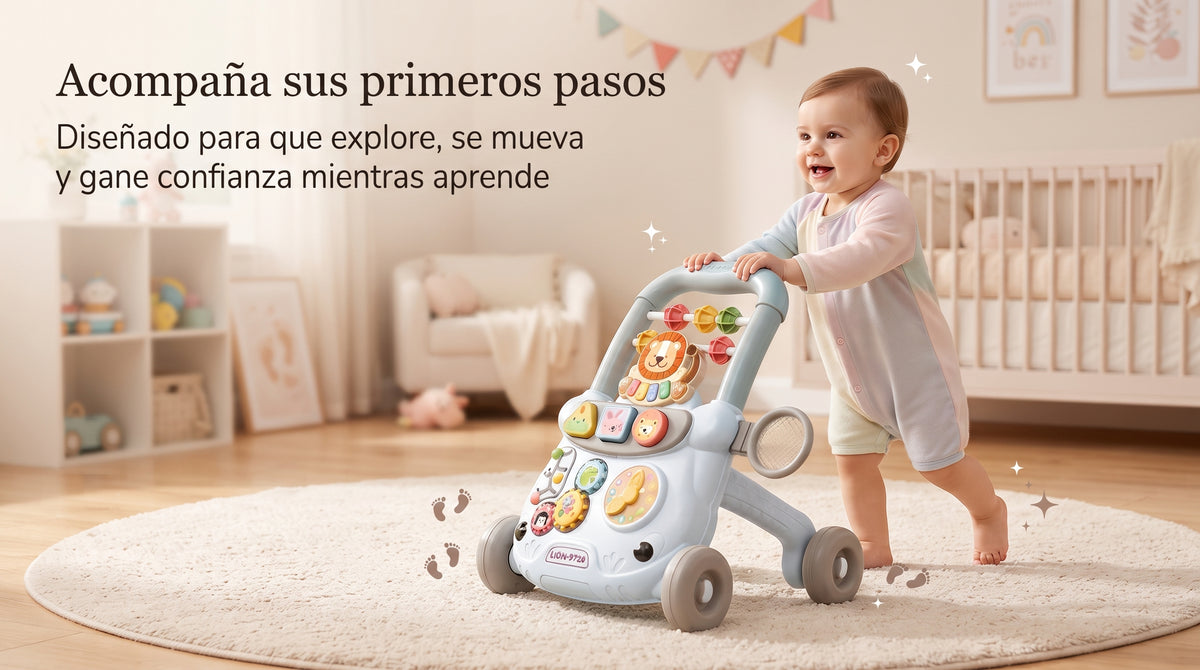 🚶 Andador Multifuncional para Bebé con Actividades